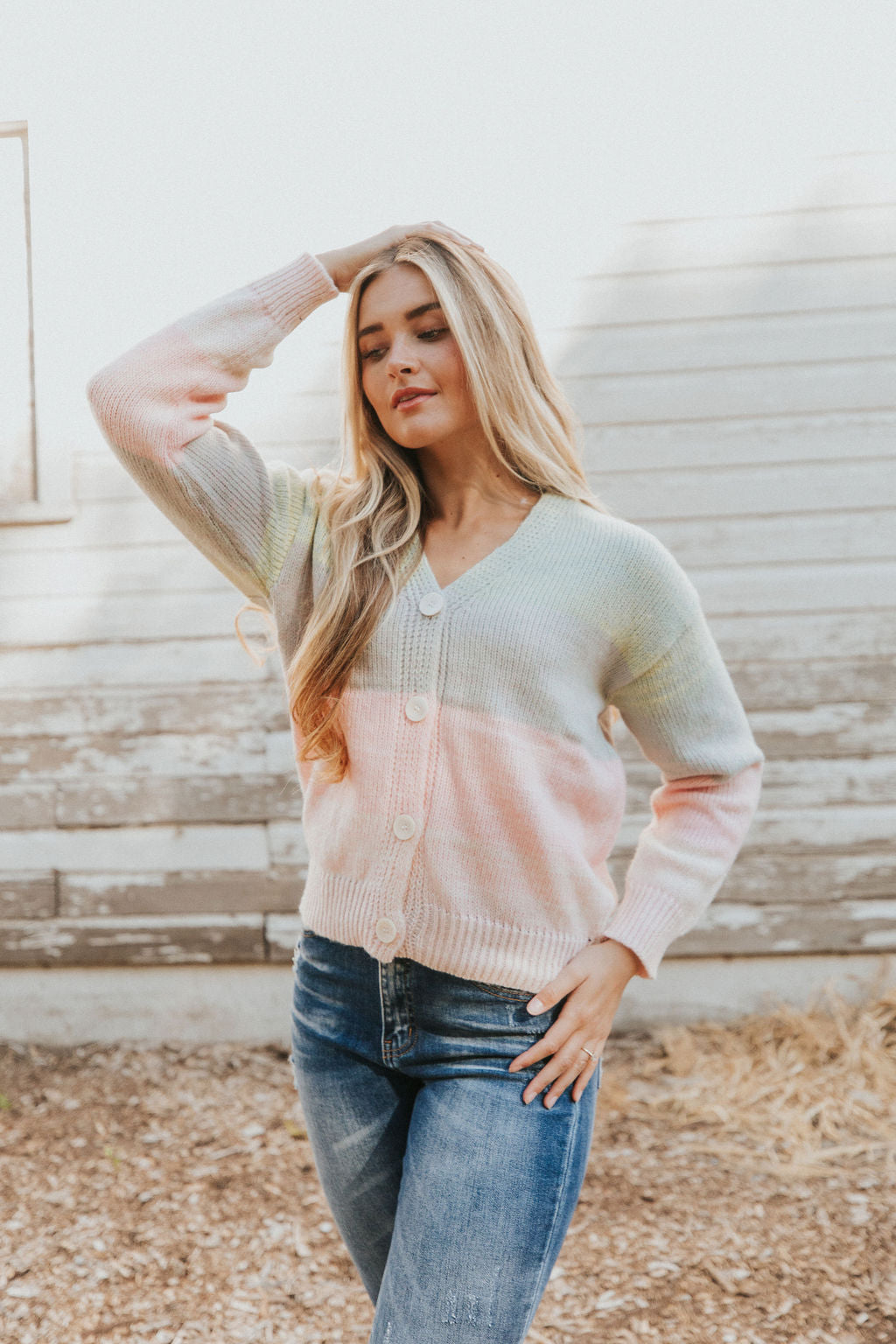 More To Love Color Block Sweater