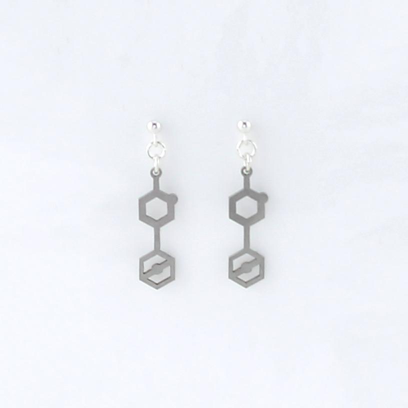 Poison Dart Frog Toxin Molecule Studs