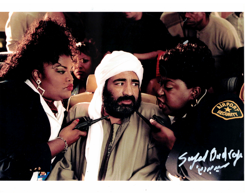 Autographed by Sayed Badreya 10x8" Film Soul Plane with Mo'Nique & Loni Love. Original Not a Copy.