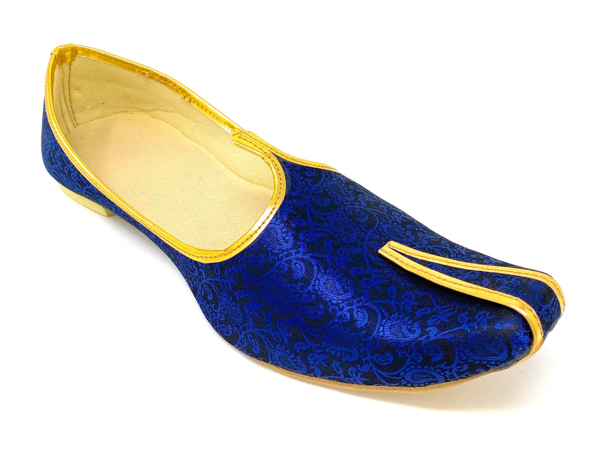 blue sherwani shoes