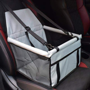 Dog Carriers Dog Car Seat Cover Silver - DiyosWorld