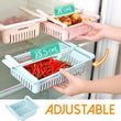 Load image into Gallery viewer, Storage Boxes &amp; Bins [ SET OF 2 PIECES] Adjustable Pull-Out Drawer Organizer Refrigerator/Home - DiyosWorld