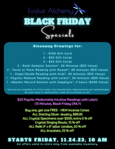 Black Friday Specials