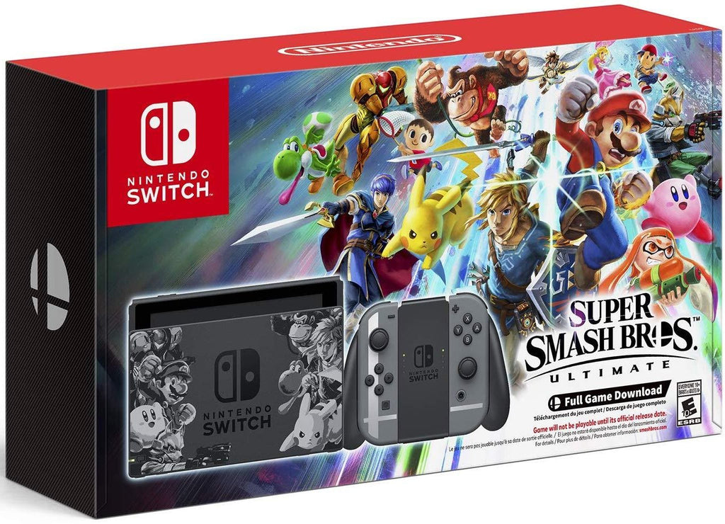 Nintendo Switch Console Set Limited Edition Super Smash Bros 2342