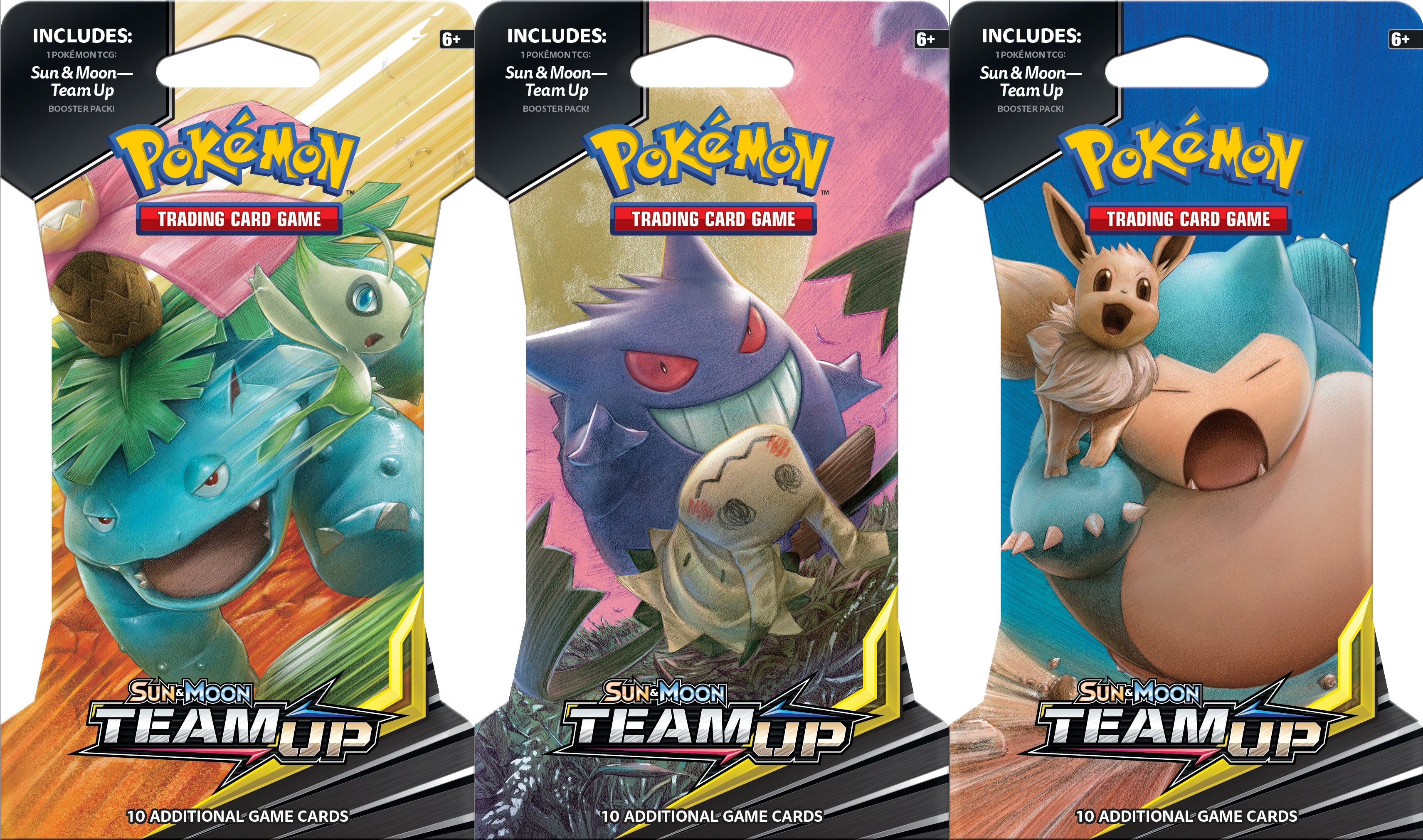 Pokémon Tcg Sun Moon Team Up Sleeved Booster Box