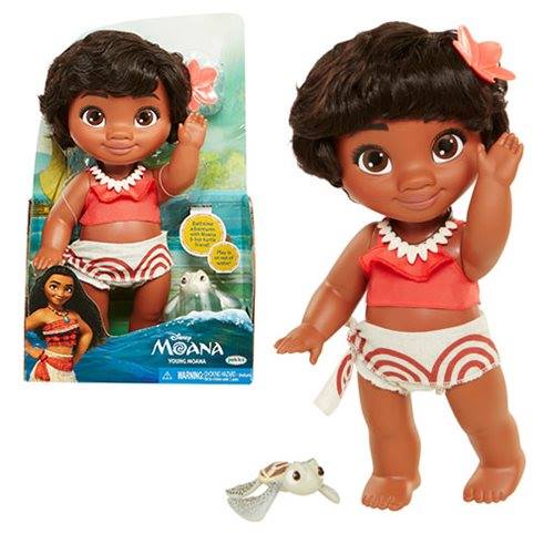 moana bath doll