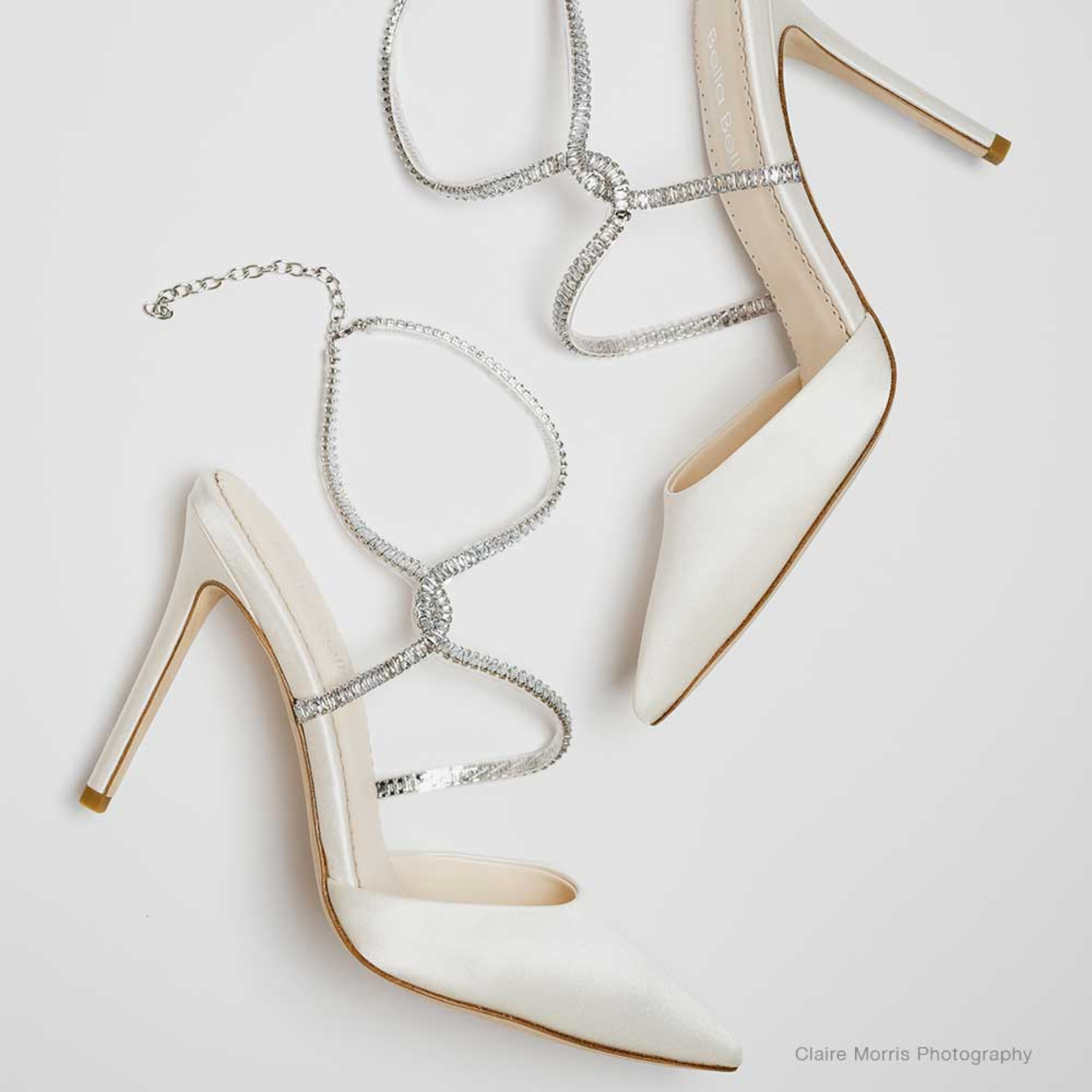 Bella Belle Teagan Strappy Gold Heels