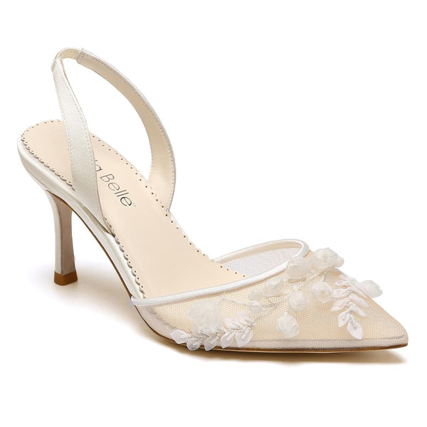 Buy Low Heel & Kitten Heel Wedding & Bridal Shoes | The White ...