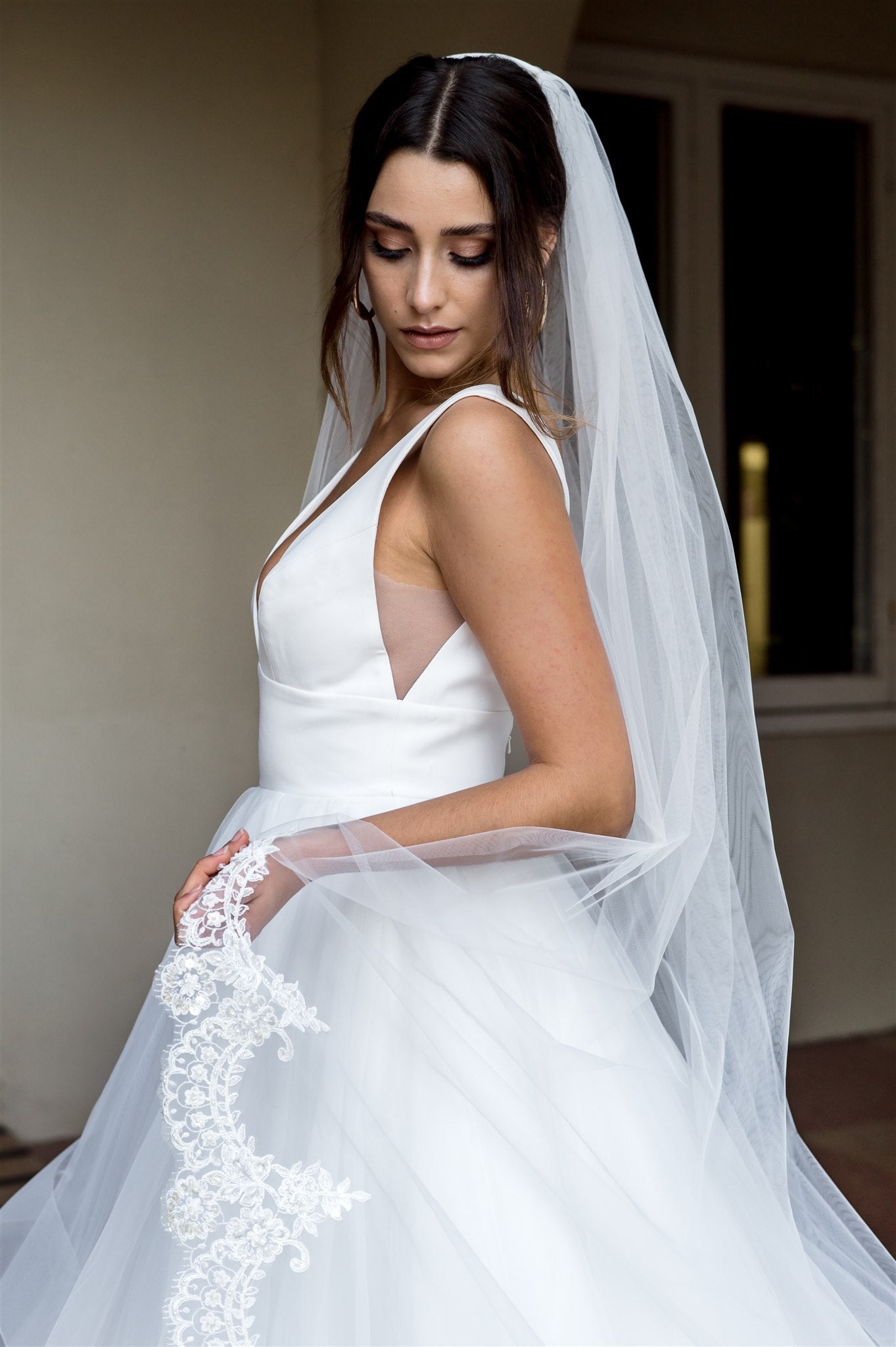 Minimal Pearl Veil – Tailoredtulle