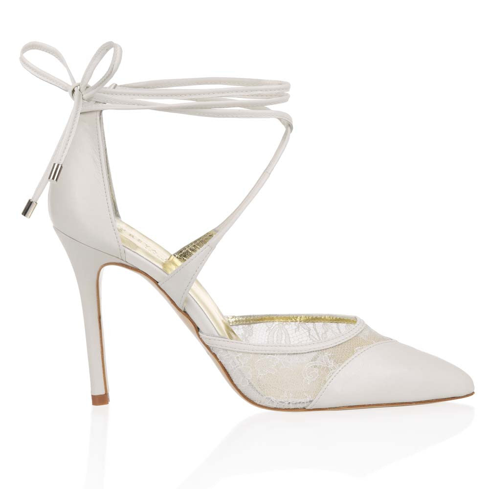 bridal closed toe shoes