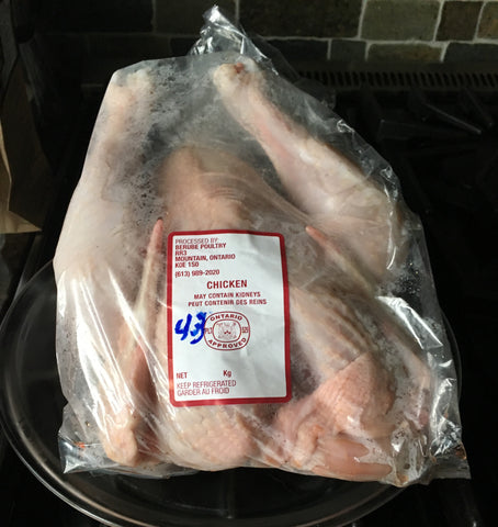 Fresh chicken from Zimmerling Free-Run Farms