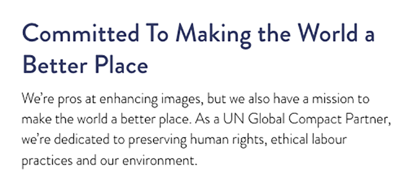 UN Global Impact Partner statement