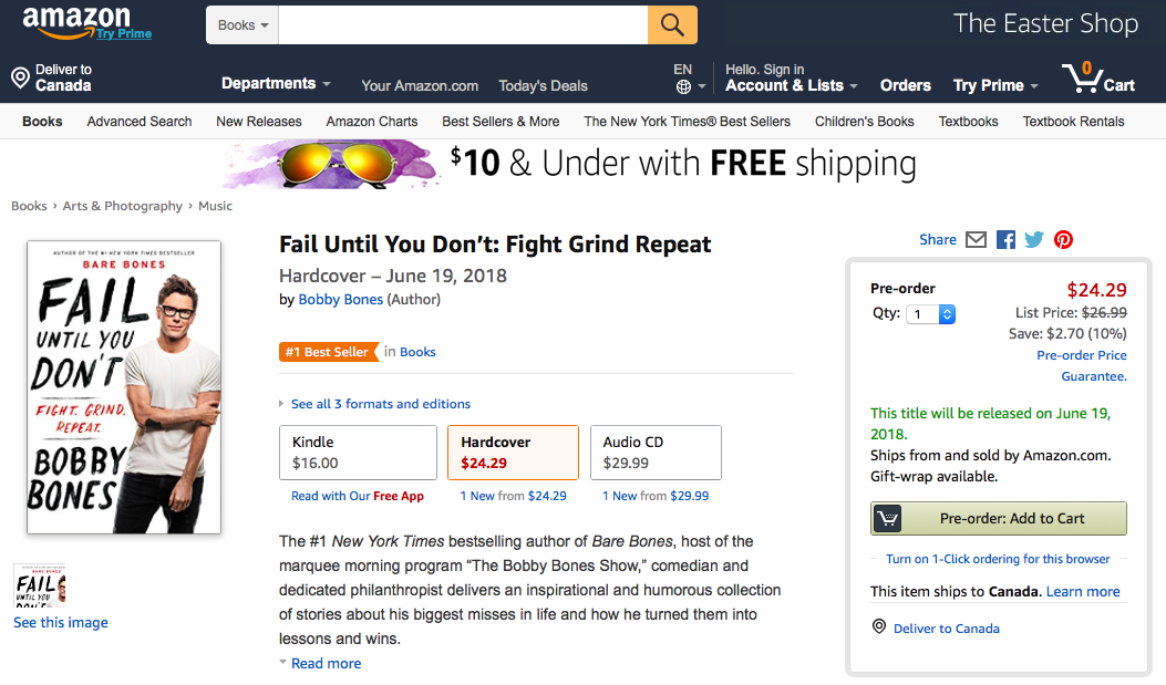 Amazon listings product titles