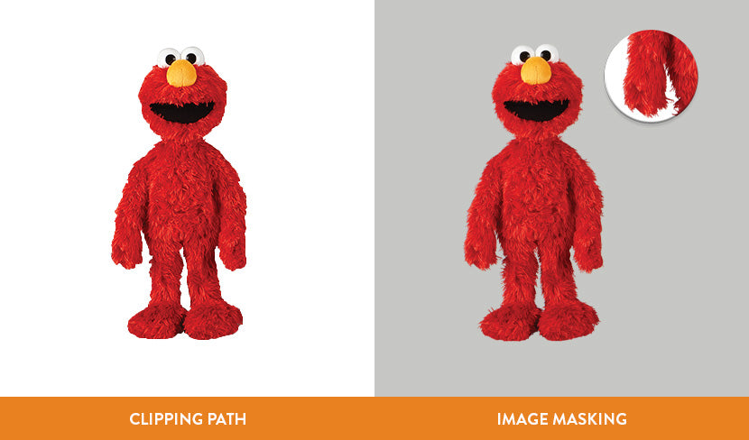 clipping path vs. image masking comparison