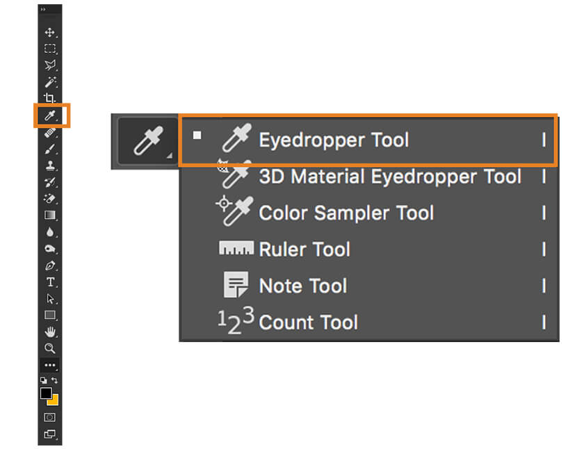 Image result for eyedropper tool photoshop cc 2019