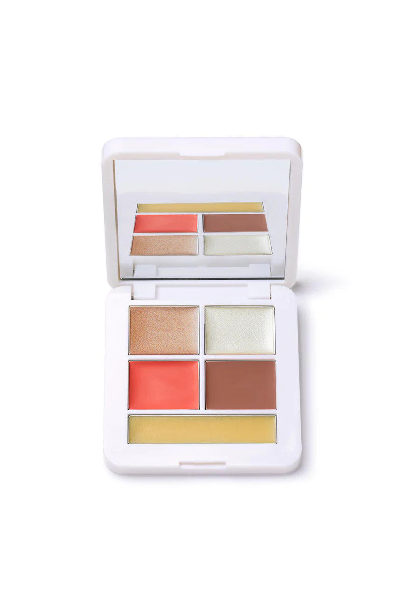 white background product photo of makeup palette