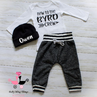 newborn personalized outfit