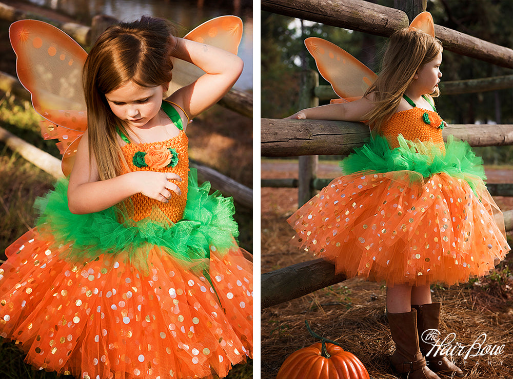 pumpkin tutu costume