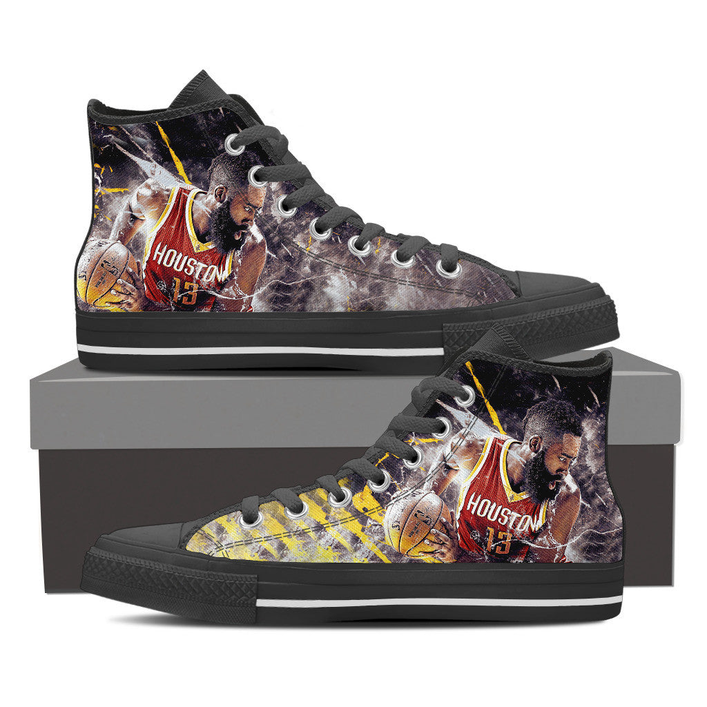 JAMES HARDEN CUSTOM CANVAS SHOES FOR 