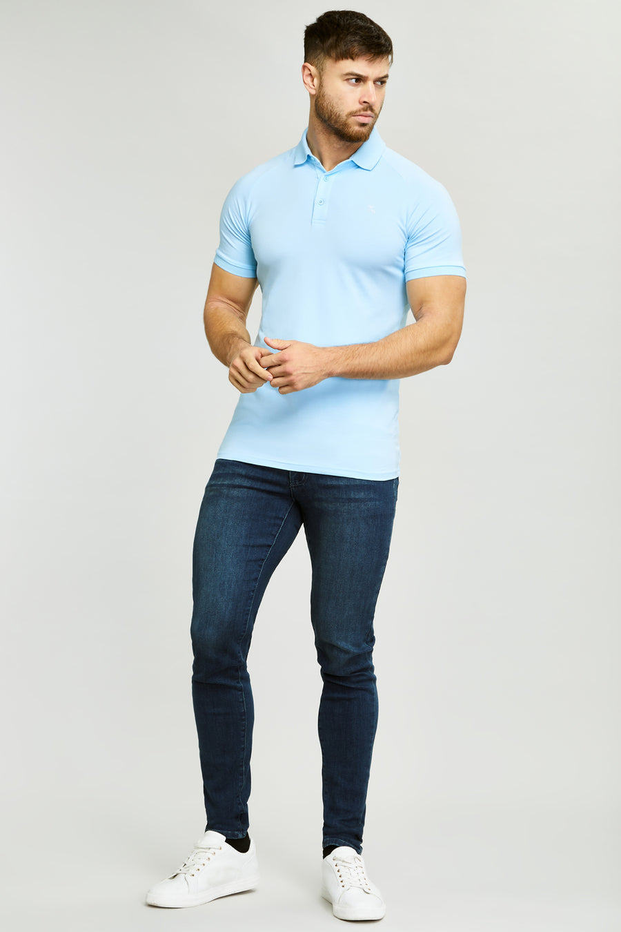 Muscle Fit Polo Shirts - TAILORED ATHLETE