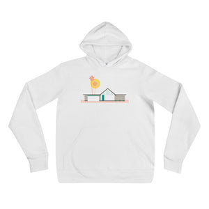 Eichler Mid Century Modern House 1 - Adult Unisex Hoodie