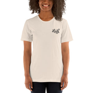 Lady - Adult Embroidered Unisex T-Shirt