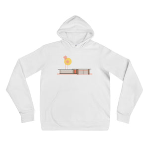 Eichler Mid Century Modern House 2 - Adult Unisex Hoodie