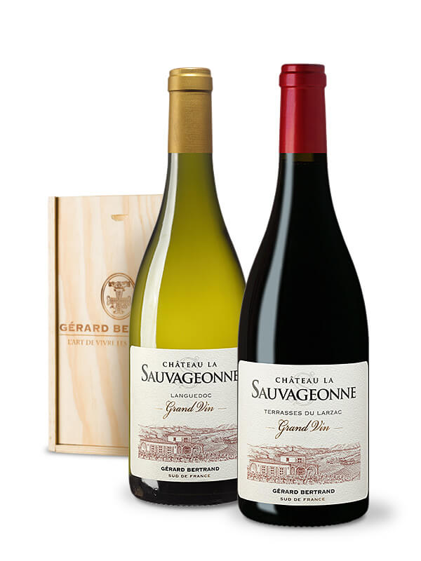 Coffret cadeau avec 1 vin blanc doux de Gaillac Ange & Cie - Domaine Saint  Laurent de Saurs