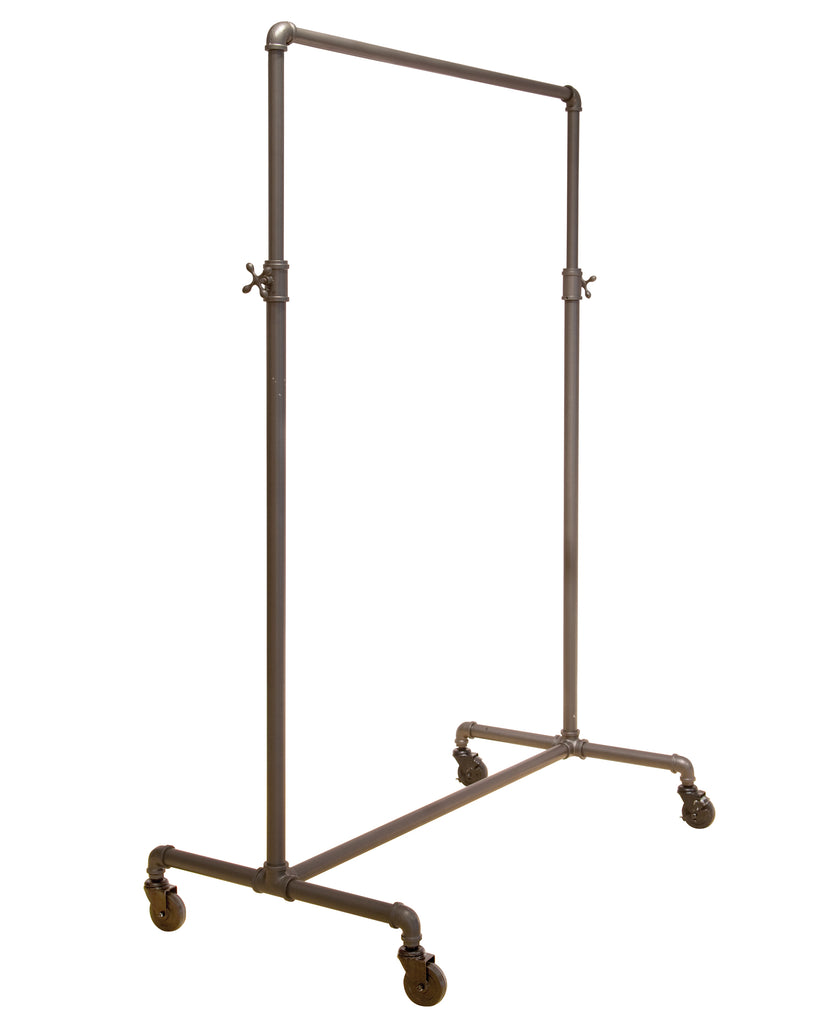 Pipeline Adjustable Ballet Rack in Anthracite Gray Finish