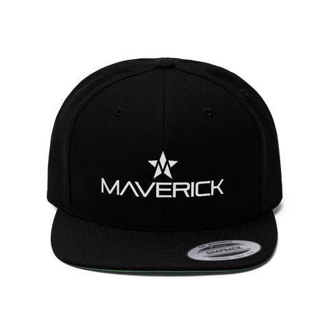 MAVERICK LOGO FLAT FILL HAT