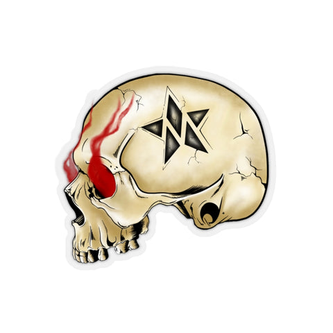 Rock Skull Sticker