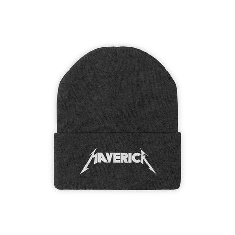 MAVERICK METAL LOGO KNIT BEANIE