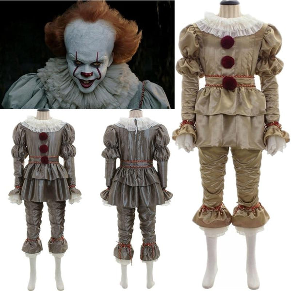 Stephen King's It: Chapter Two Pennywise Full Costume Cosplay Hallowee