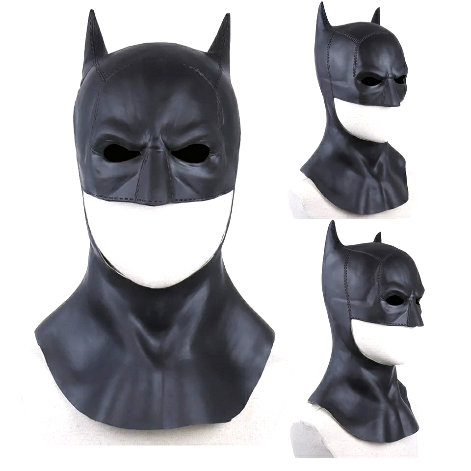 Alternate Version of The Batman 2022 Movie Mask Robert Pattinson Cospl