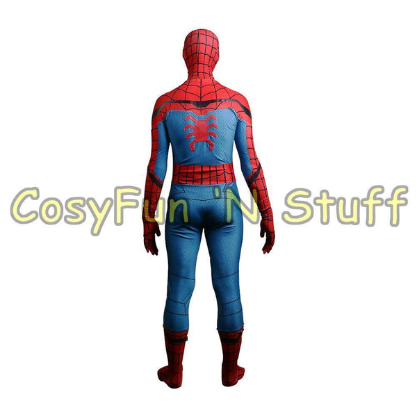 Spider-Man Homecoming Cosplay Tom Holland Spiderman Adult 3D Costume