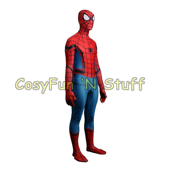 Spider-Man Homecoming Cosplay Tom Holland Spiderman Adult 3D Costume