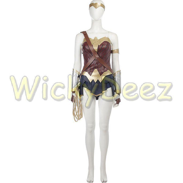 Inspired Wonder Woman Justice League Cosplay Costume Boot Covers & Las