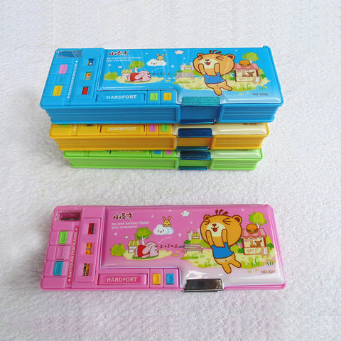 5 button pencil box