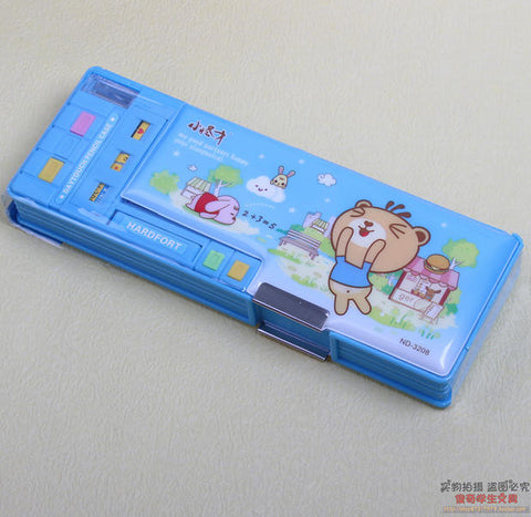 5 button pencil box