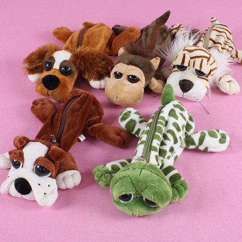 plush animal pencil case