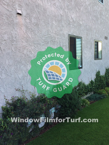 window film for artificial grass