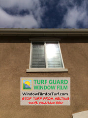 window film for artificial grass