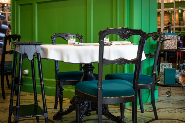 Table settings at The Gucci Osteria Florence, Italy