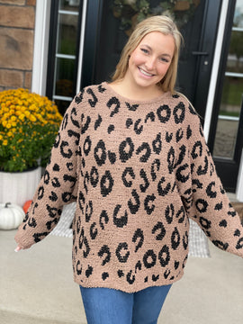 Wild Hearted Soft Sweater - CURVY