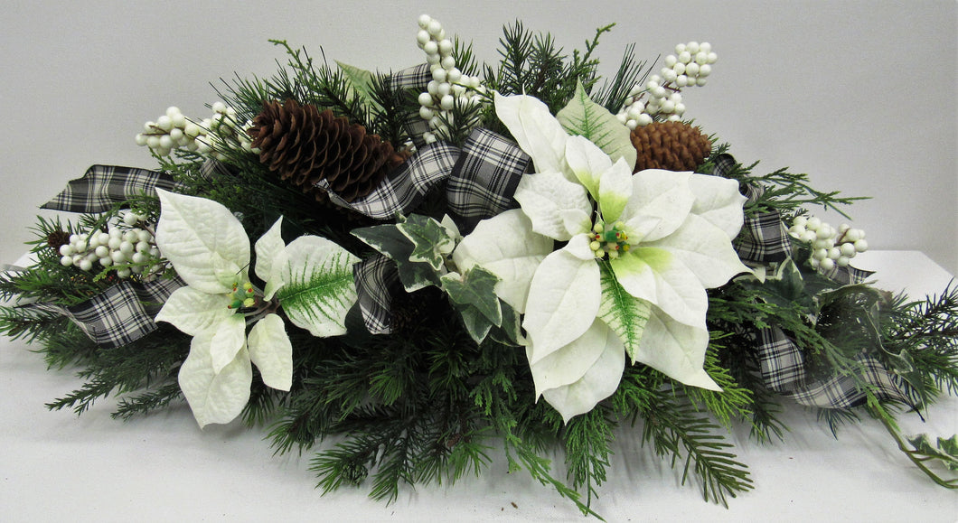 winter silk flower arrangements