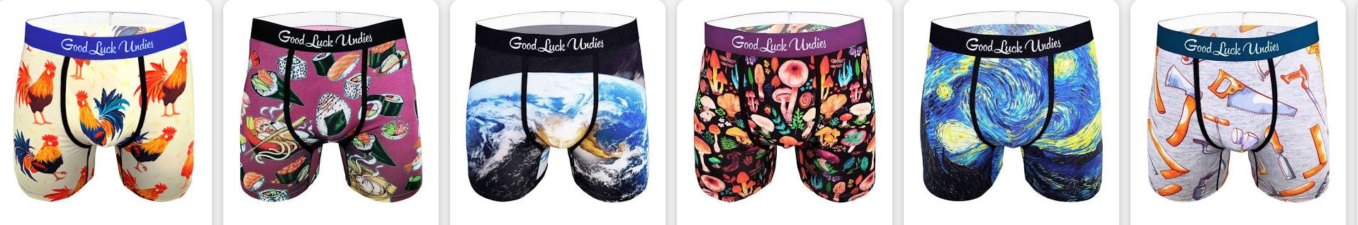 Men's Good luck Underwear – Deserve Sterling Jewelry and Fashion