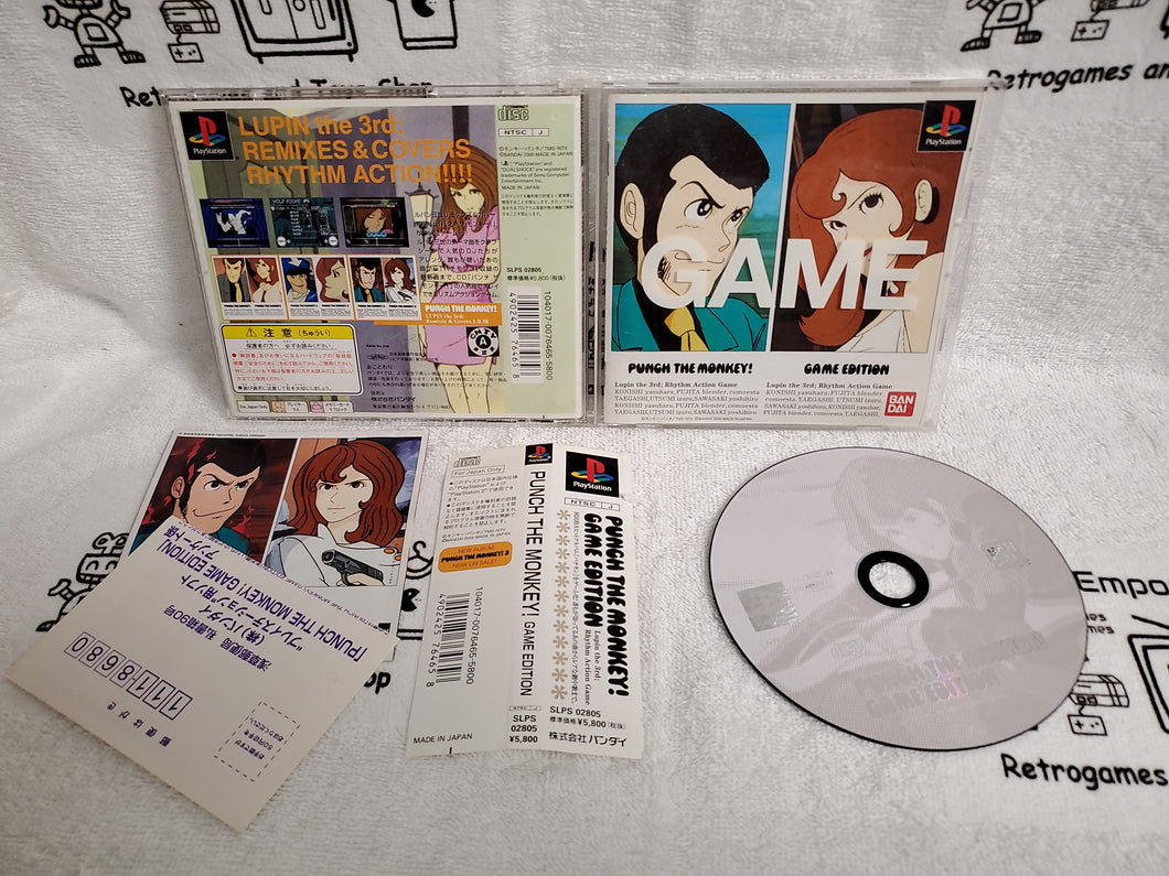 Punch The Monkey Sony Playstation Ps1 Japan The Emporium Retrogames And Toys