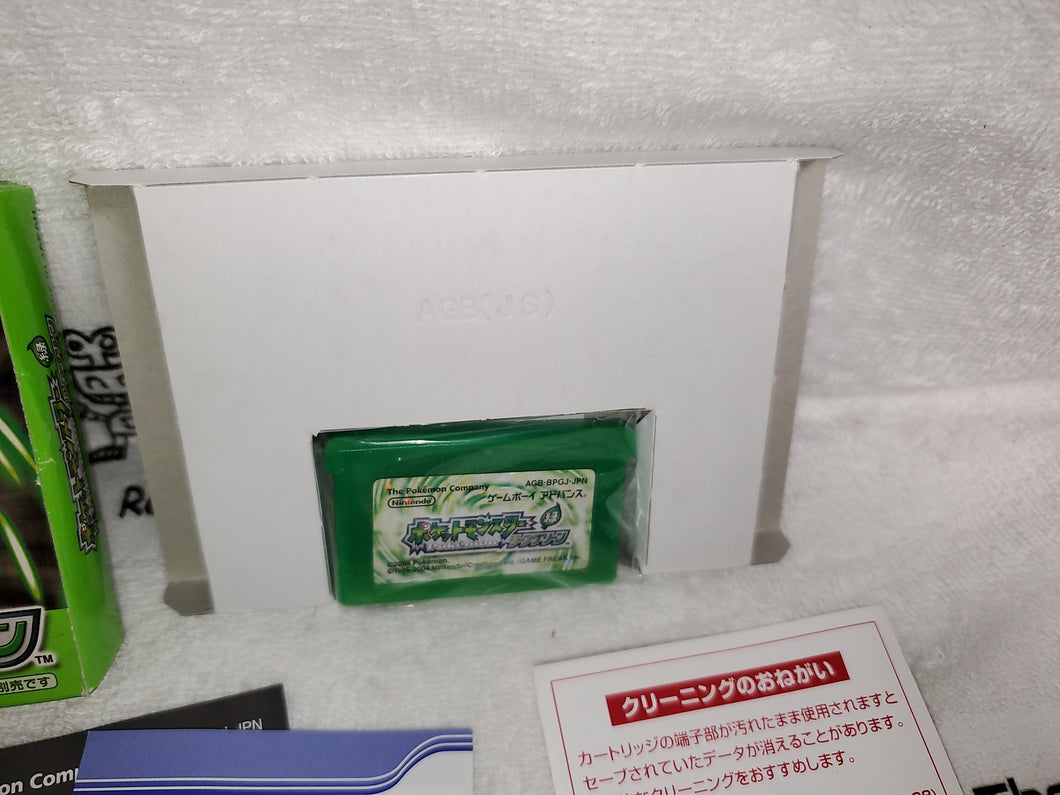 Pokemon Leaf Green Nintendo Gameboy Advance Gba Game Boy Gb Japan The Emporium Retrogames And Toys