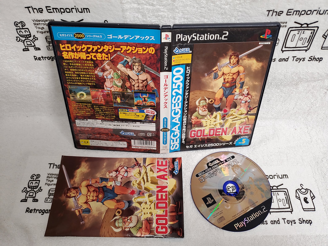 Sega Ages 2500 Series Vol 5 Golden Axe Sony Playstation 2 Ps2 Japan The Emporium Retrogames And Toys