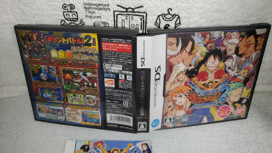 One Piece Gigant Battle 2 Shinsekai Nintendo Ds Nds Japan The Emporium Retrogames And Toys